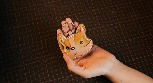 柴犬のキーチェーンクラフトキット