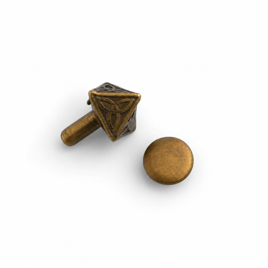 ピラミッドリベット セルティック 10mm｜レザークラフト金具 DIYパーツ ハンドメイド素材