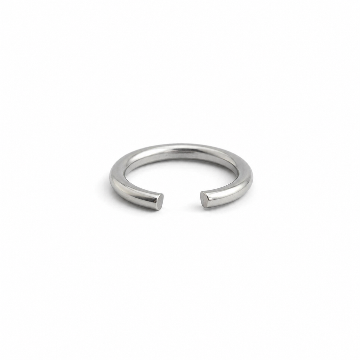 ヘビーデューティー丸カン 10mm（3/8インチ）｜レザークラフト金具 バッグ用接続パーツ