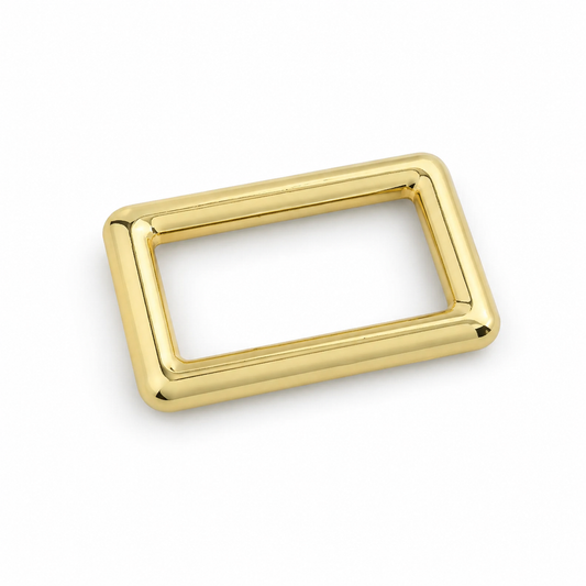 角カン 30mm｜レザークラフト金具 バッグ用ストラップ接続パーツ