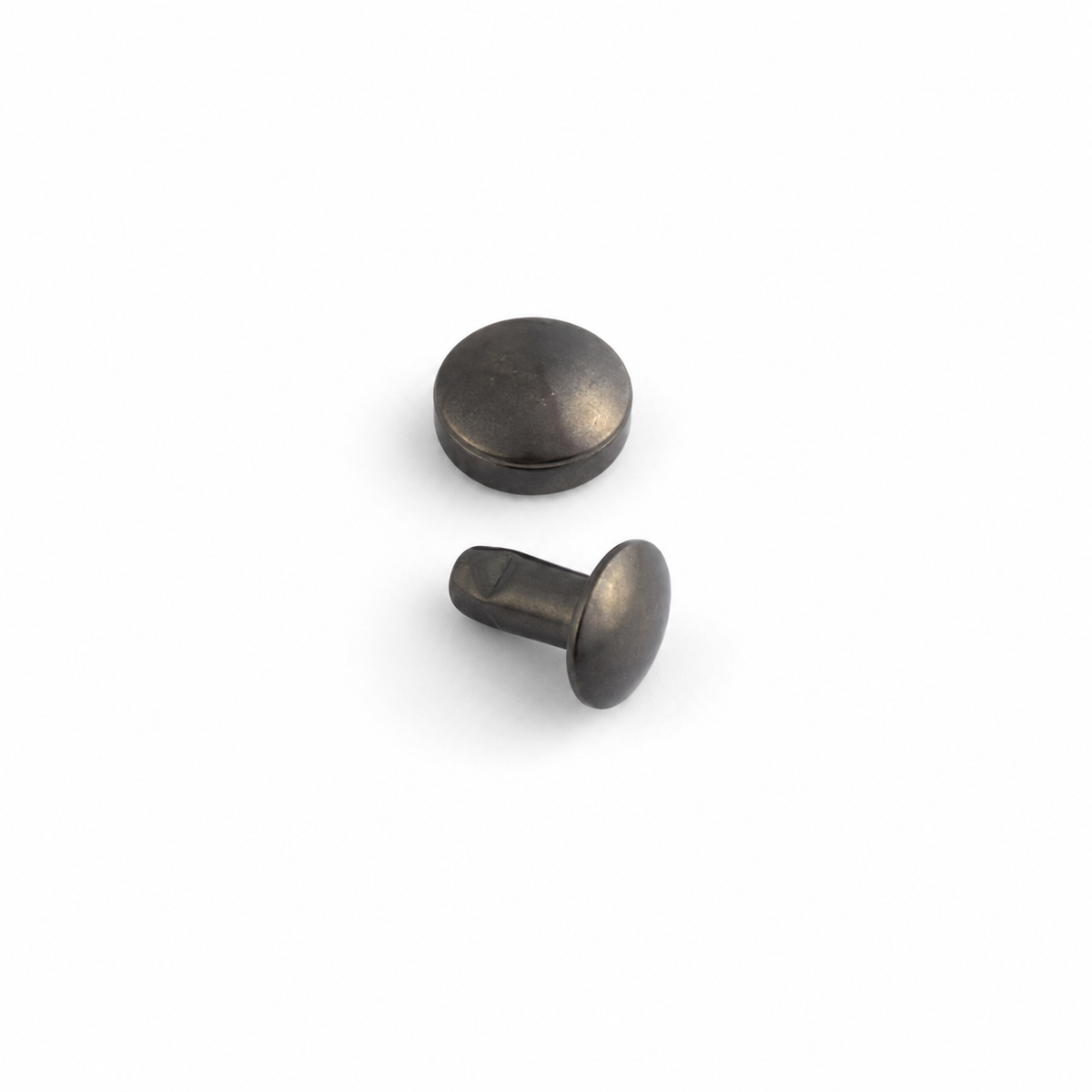 ドーム型リベット 7mm｜レザークラフト金具 革小物用リベット ハンドメイドパーツ