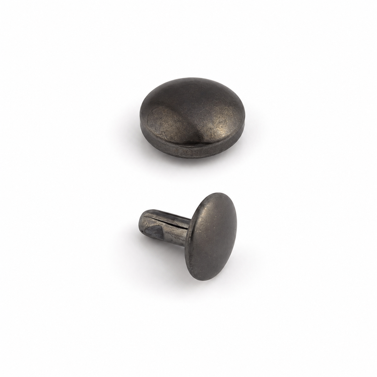 ドーム型リベット 10mm｜レザークラフト金具 バッグ装飾用リベットパーツ