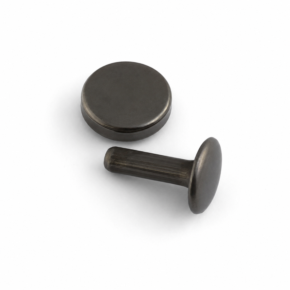リベット＆ポストセット 11mm｜レザークラフト金具 革用カシメパーツ