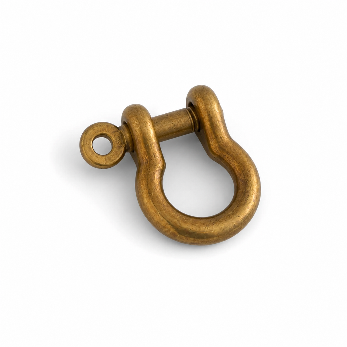 シャックル 6mm（1/4インチ）｜レザークラフト金具 バッグ用接続パーツ