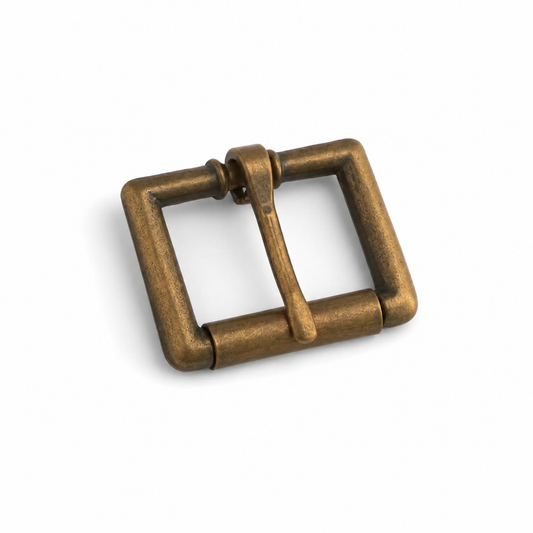 ストラップバックル 送りカン付き 19mm 25mm ニッケルフリー バッグ金具