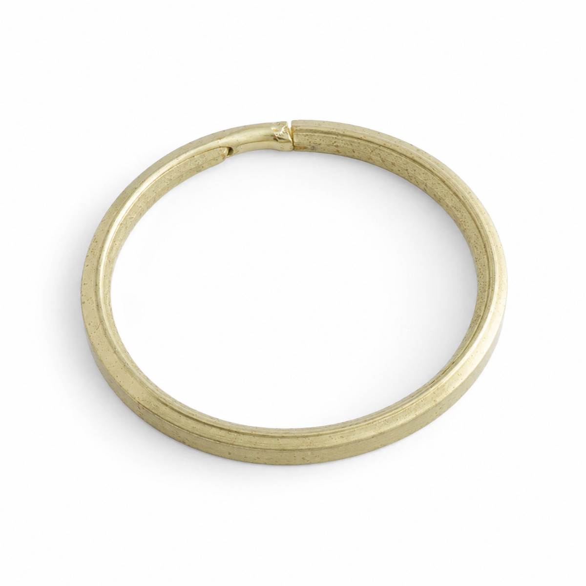 キーリング 32mm 真鍮 10個セット キーホルダー金具