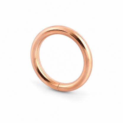 丸カン 38mm｜バッグ用リング金具 レザークラフトパーツ