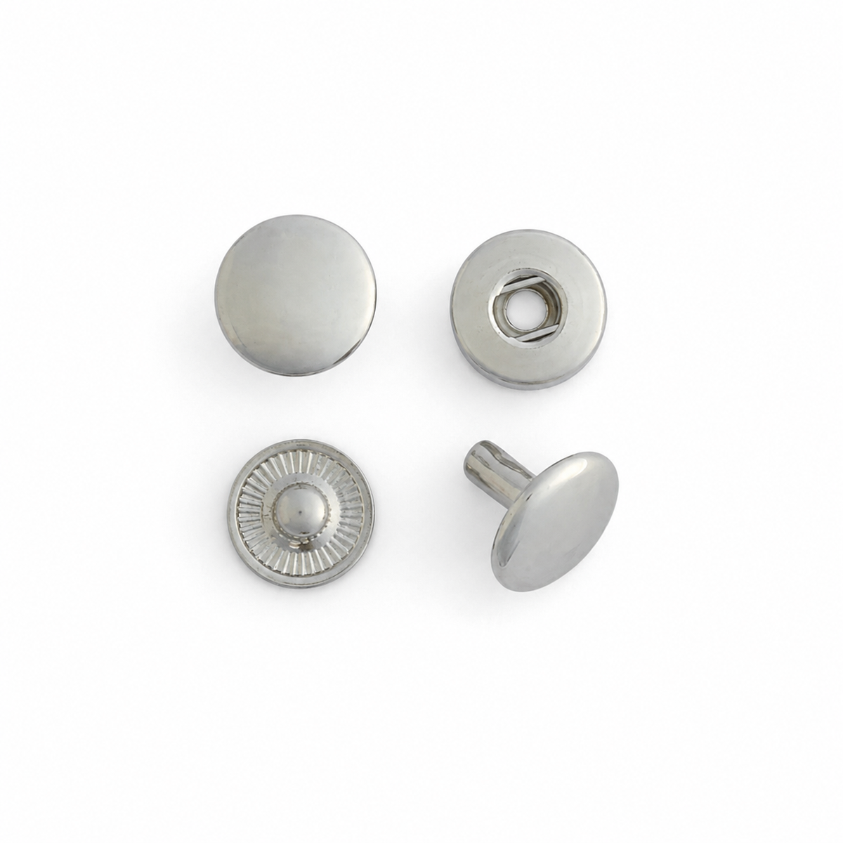 バネホック 10mm×7.5mm｜スナップボタン レザークラフト金具