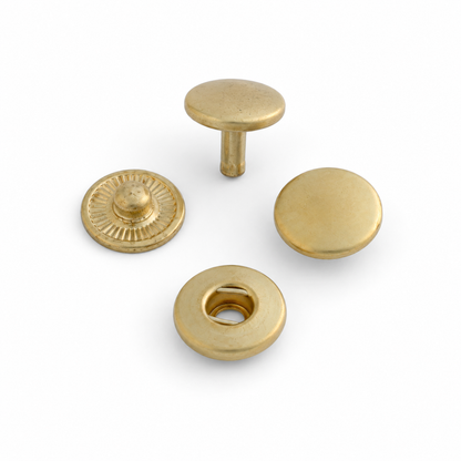 バネホック 10mm×7.5mm｜スナップボタン レザークラフト金具