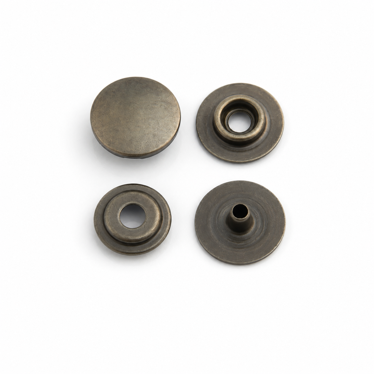 ライン20 12mm スナップボタン レザークラフト金具