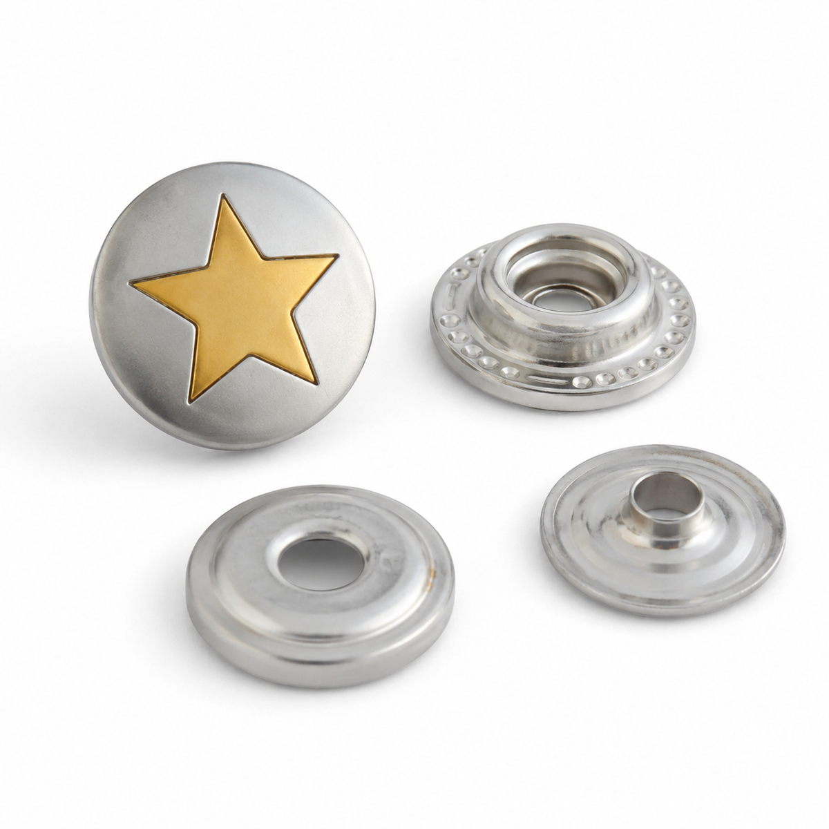 レンジャースター デザインホック ライン24 15mm スナップ金具