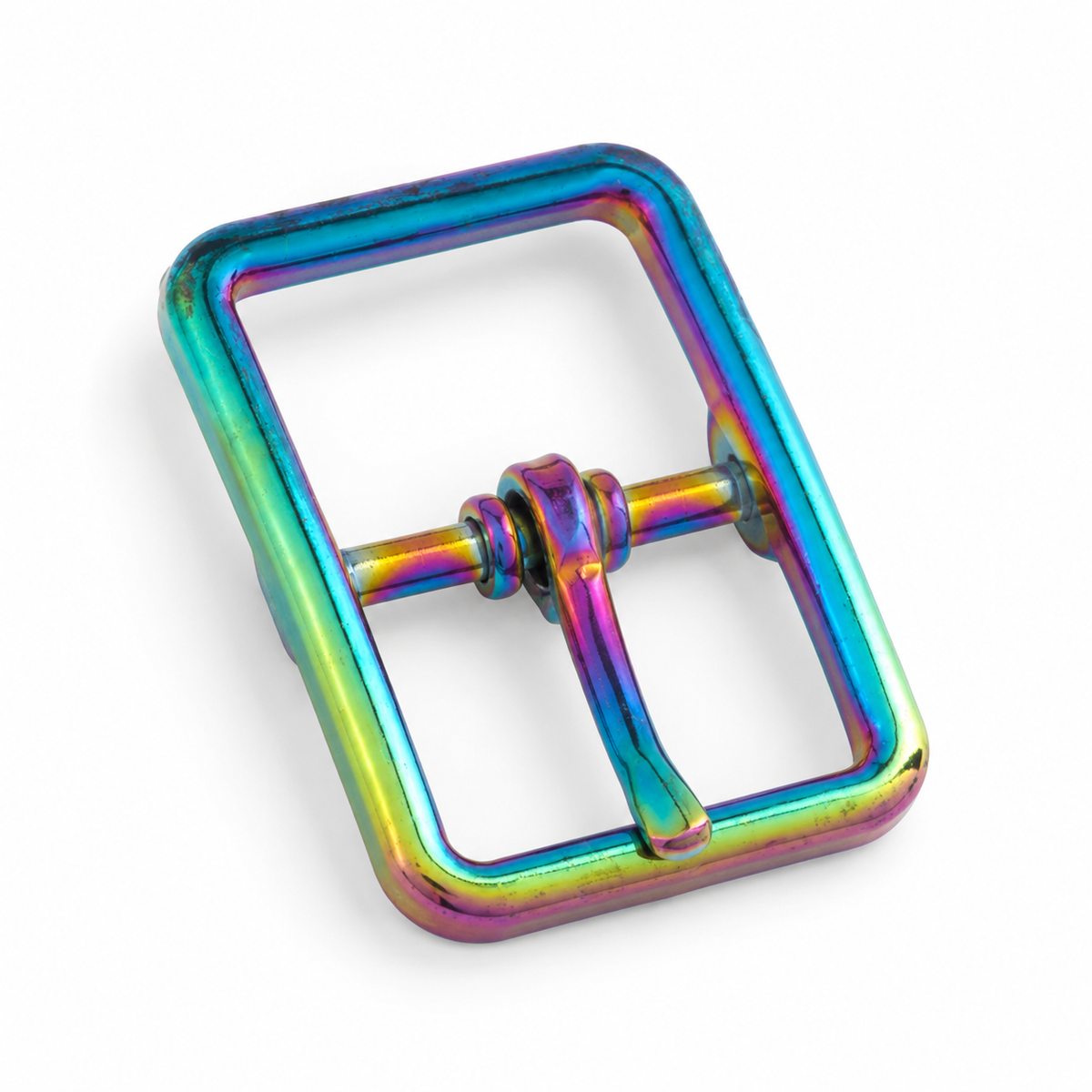 日型バックル 25mm（1インチ）｜バッグ用ストラップ金具 レザークラフトパーツ