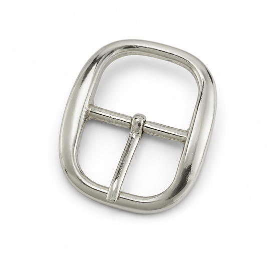 エコノミー センターバーバックル 32mm｜ベルト・レザークラフト金具