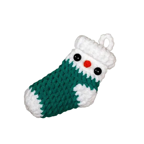 ミニクリスマスソックス編み物DIYキット
