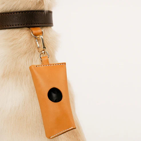 本革マナーポーチDIYキット 犬用散歩グッズ レザークラフトハンドメイド素材