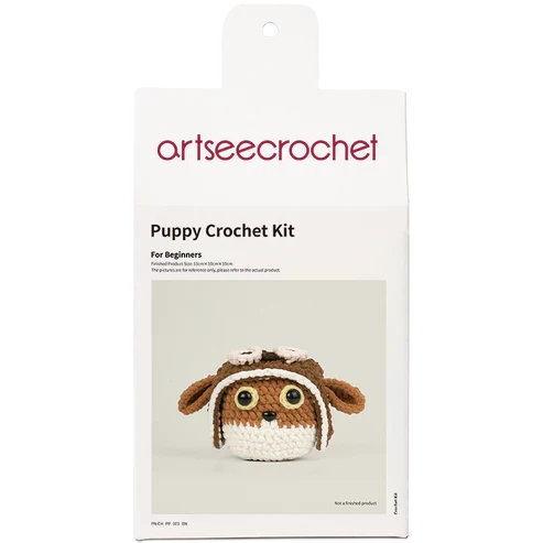 子犬あみぐるみ毛糸DIYキット