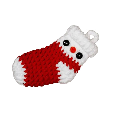 クリスマスソックスあみぐるみ毛糸キット