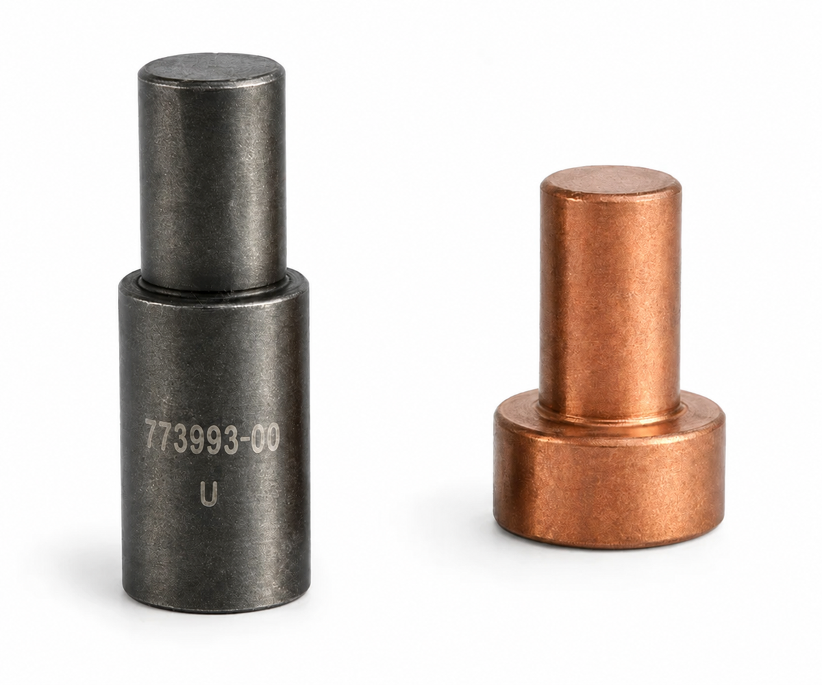 ハンドプレス用 打ち駒 穴あけ ポンチ 3/16インチ 4.8mm レザークラフト工具
