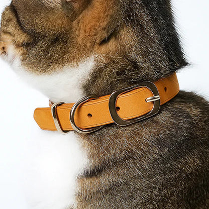 本革猫用首輪DIYキット 日型バックル ハンドメイドレザークラフト素材
