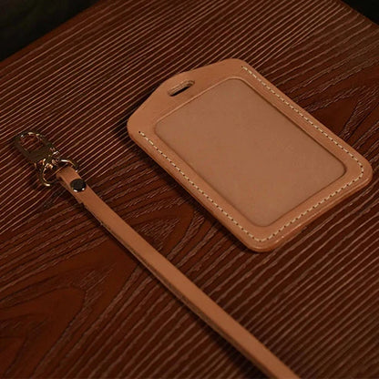 縦型本革社員証カバーDIYキット IDカードケース レザークラフト素材