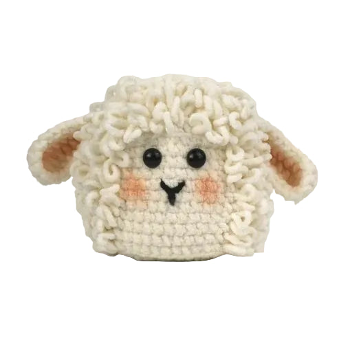 羊あみぐるみキット 毛糸編み物DIY 動物ハンドメイド素材