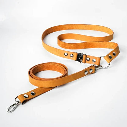 ハーネス式犬用リードDIYキット 本革レザー ハンドメイドペット用品