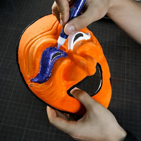 魔法使いペーパーマッシュマスク ファンタジー仮面 DIYクラフトキット