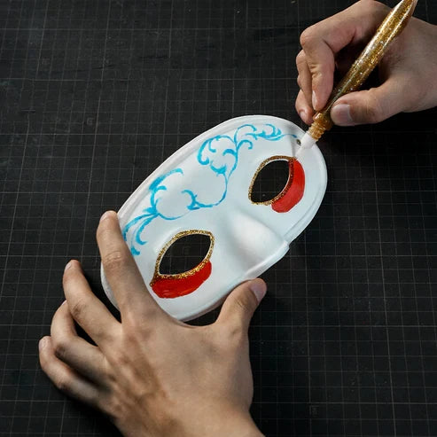 ミニゾロ風ペーパーマッシュアイマスク 仮装DIYクラフトキット コスプレ素材
