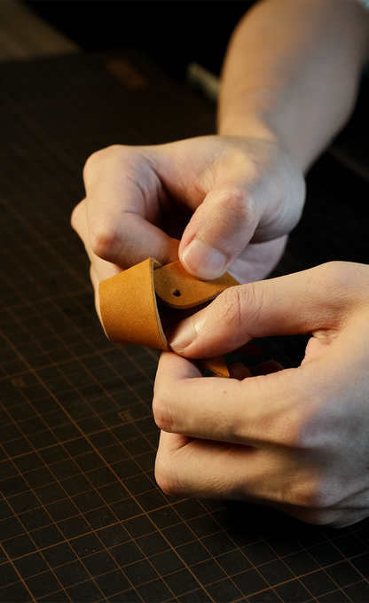 小鳥レザーチャームDIYキット 本革バッグチャーム ハンドメイド素材