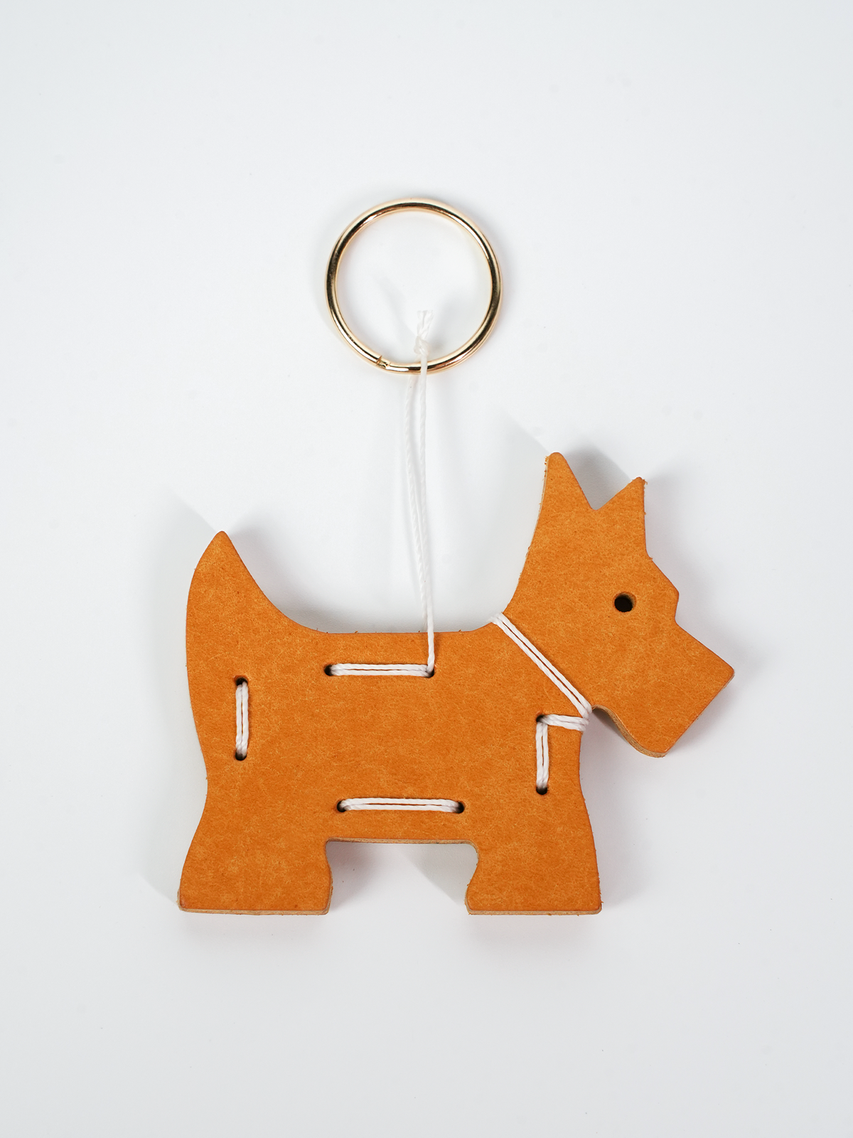 犬モチーフ本革チャームDIYキット