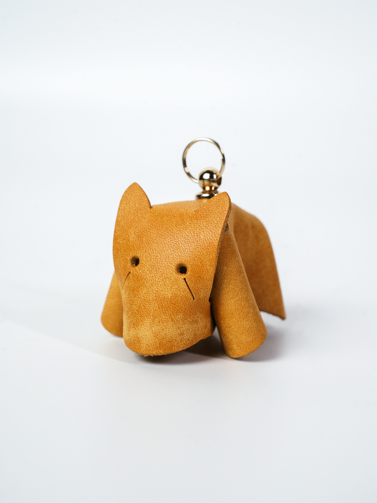 狐モチーフ本革レザーチャームDIYキット
