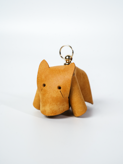 狐モチーフ本革レザーチャームDIYキット