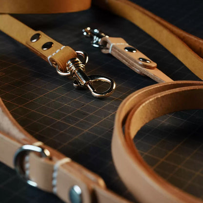 犬用手持ちリードDIYキット 本革レザークラフト 犬用ハンドメイド