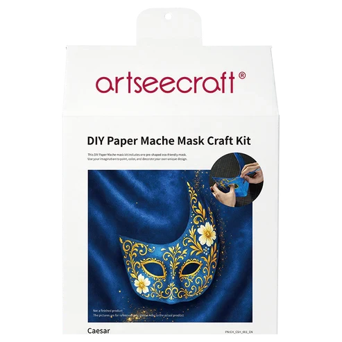 カエサルペーパーマッシュアイマスク 古代ローマ仮面DIY素材